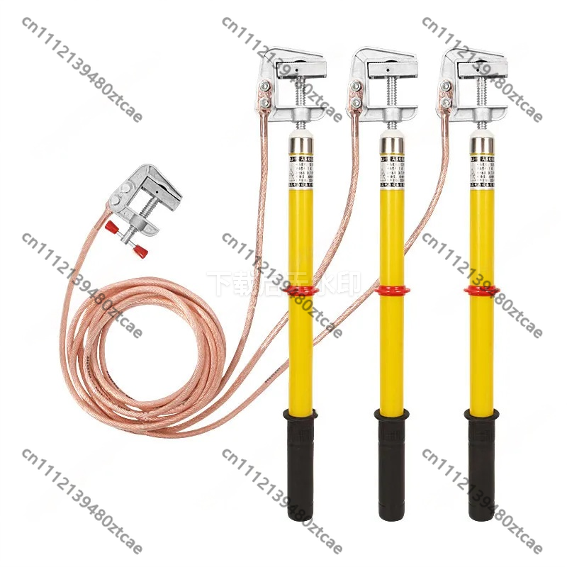 Earthing Grounding Rod - 10KV 고전압 접지선 발전소 접지봉 배전실