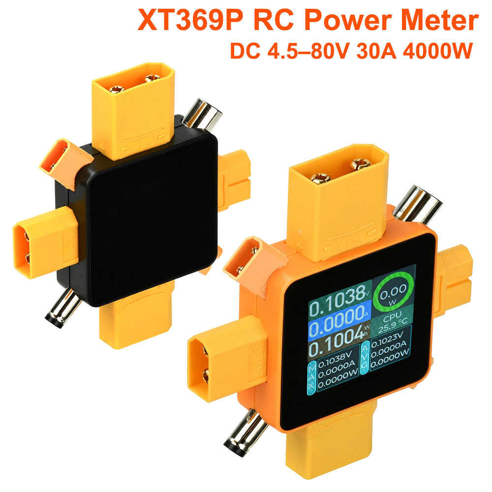 Energy Meter Bidirectional - XT369P RC 전력계 와트미터 4000W 드론