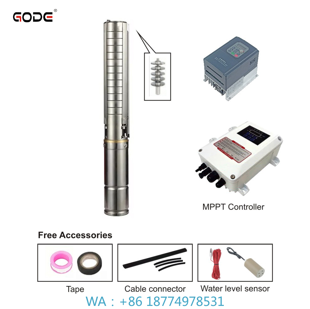 Solar Water Pump - DC 태양광 원심 표면수 펌프 관개용