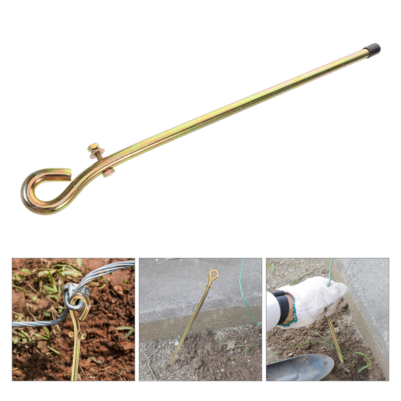 Earthing Grounding Rod - 전기 울타리 발전기 안테나 위성 안테나용