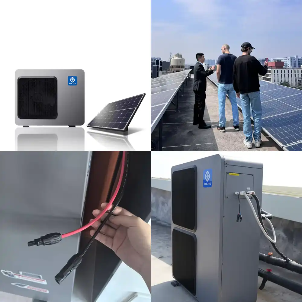 Solar Water Pump - 뉴라이트 태양광 PV 10KW WiFi 공기열원
