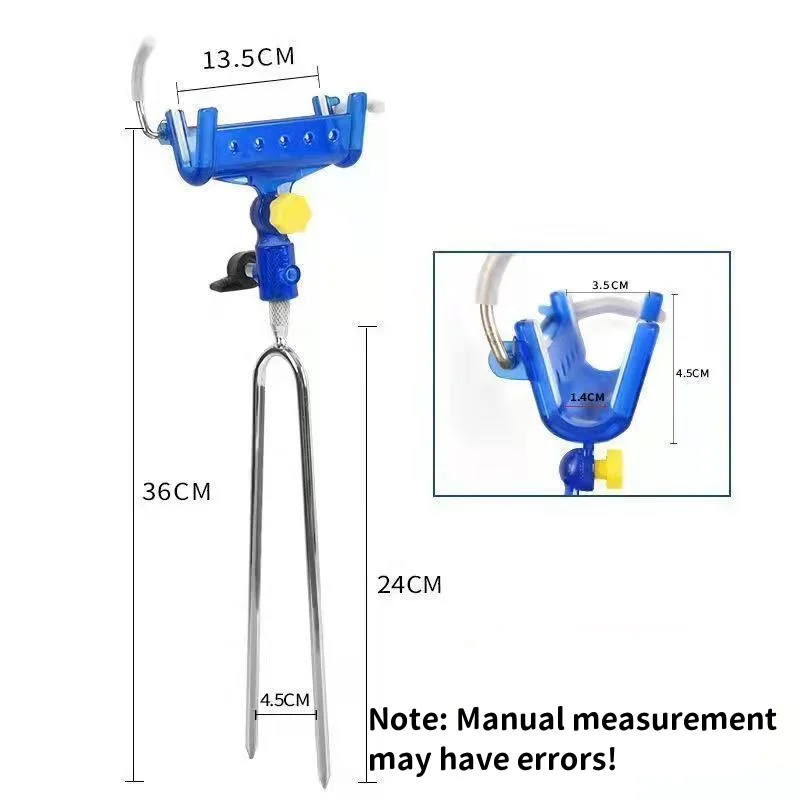 1pc 낚싯대 접지 삽입 브래킷(로드 드롭 잠금 장치  - Earthing Grounding Rod 리뷰 및 가격