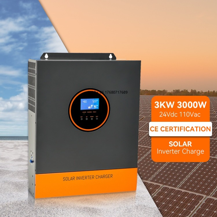 PowMr 3KW 24V 순수 정현파 인버터 110V  - Mppt Charge Controller 리뷰 및 가격