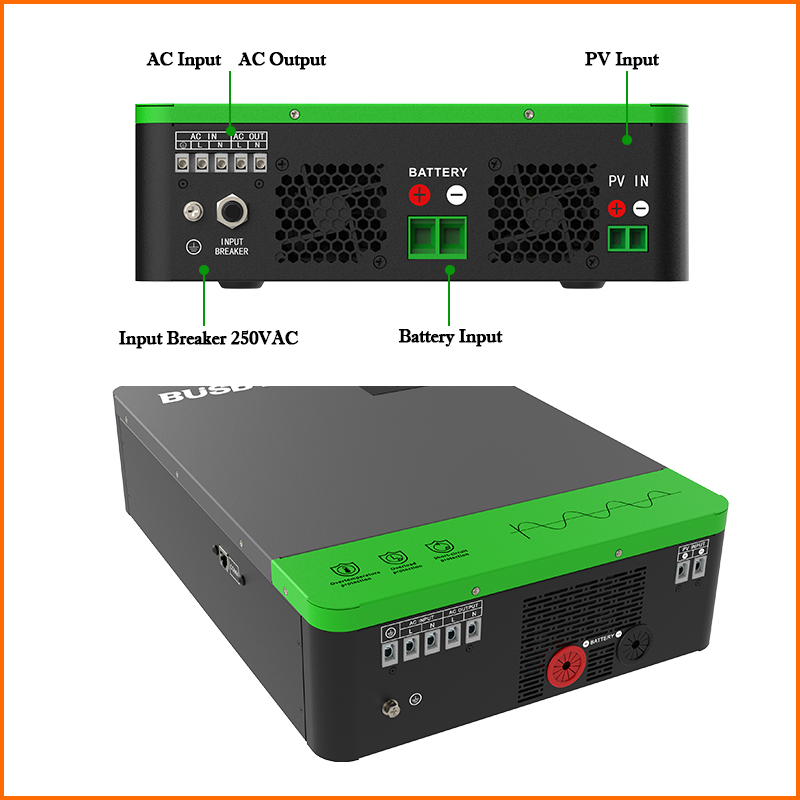 순수 사인파 오프 그리드 MPPT 하이브리드 태양광 인 - Mppt Charge Controller 리뷰 및 가격
