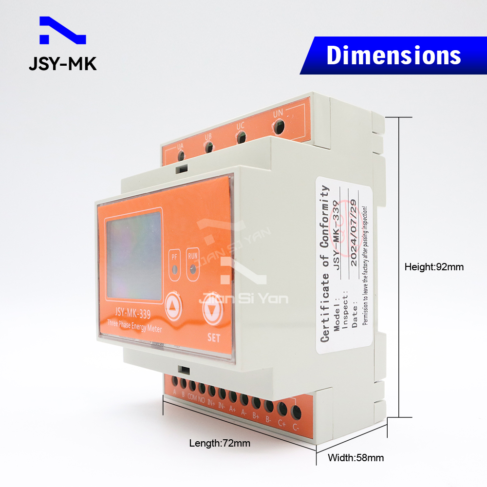JSY-MK-339 RS485 양방향 측정 150A A - Energy Meter Bidirectional 리뷰 및 가격