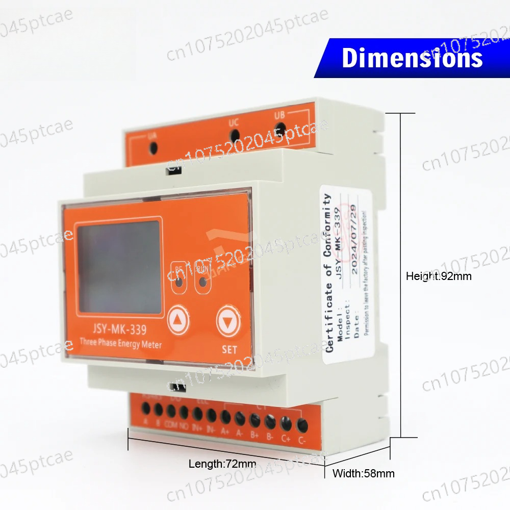 KWh 계량기 모니터 Modbus-RTU 전류 및 전압 - Energy Meter Bidirectional 리뷰 및 가격