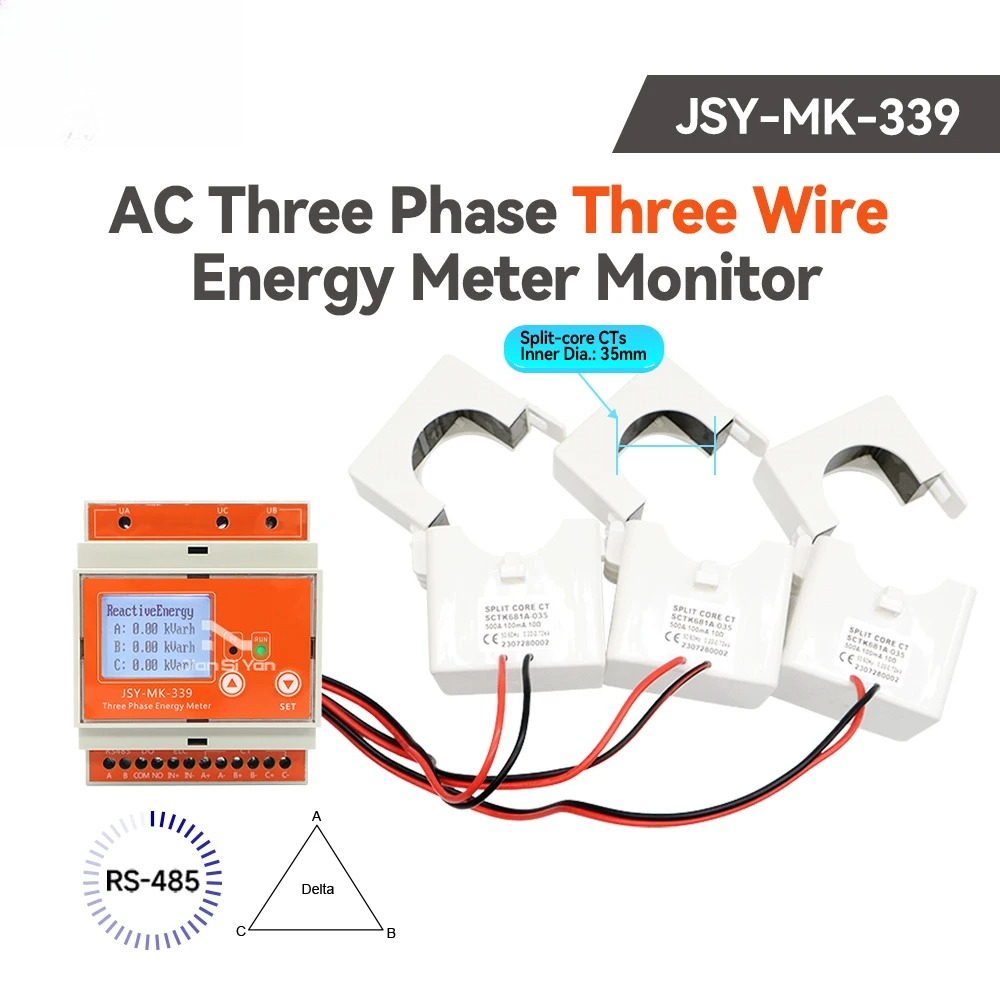 KWh 계량기 모니터 Modbus-RTU 전류 및 전압 - Energy Meter Bidirectional 리뷰 및 가격