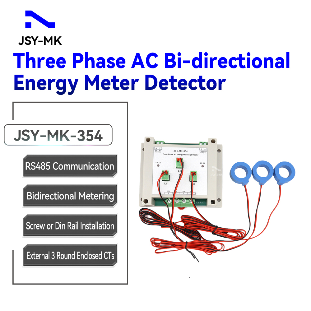 태양계 모니터링을 위한 JSY-MK-354 3P4W 8 - Energy Meter Bidirectional 리뷰 및 가격