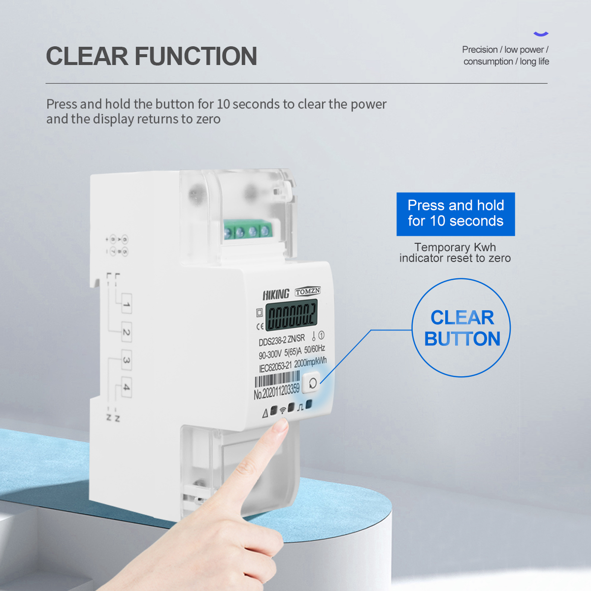 TOMZN 딘 레일 단상 다기능 에너지 미터 90-30 - Energy Meter Bidirectional 리뷰 및 가격