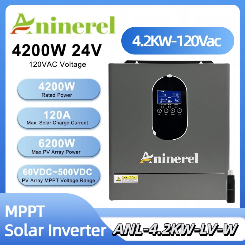 Aninerel 4.2KW 24V 신형 110-120V - Mppt Charge Controller 리뷰 및 가격