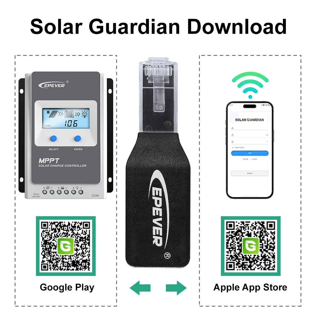 EPEVER WiFi 2.4G RJ45 D WIFI 박 - Mppt Charge Controller 리뷰 및 가격